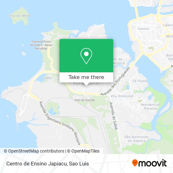 Centro de Ensino Japiacu map