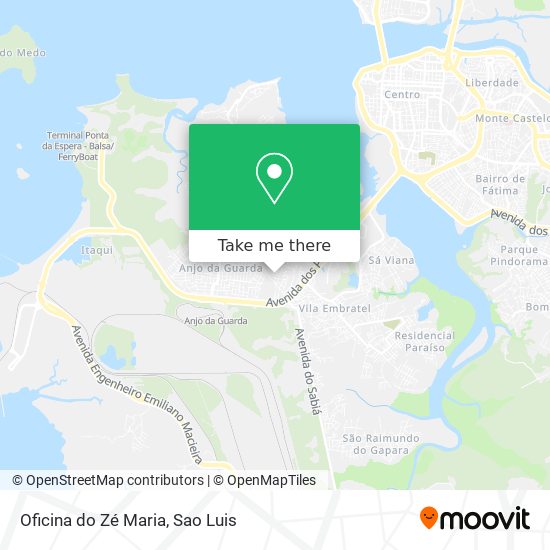 Oficina do Zé Maria map