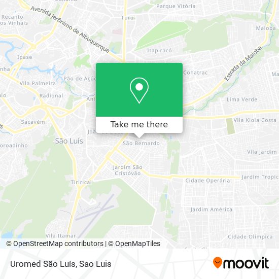 Uromed São Luís map