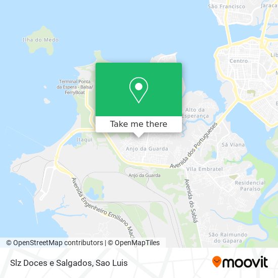 Slz Doces e Salgados map