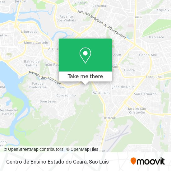 Centro de Ensino Estado do Ceará map