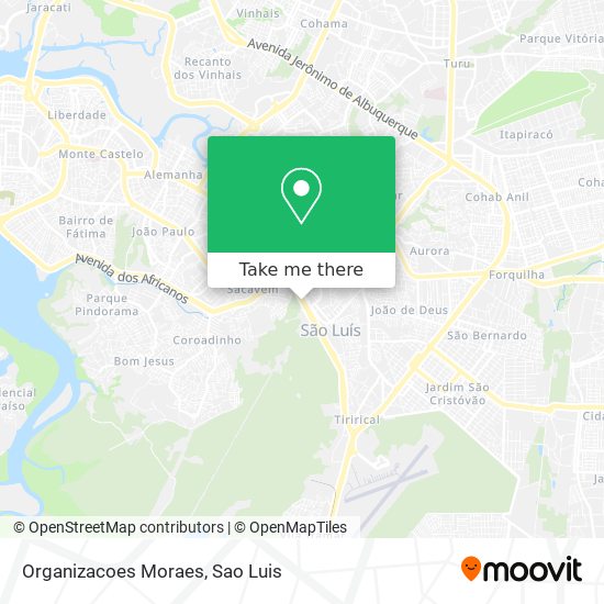 Mapa Organizacoes Moraes