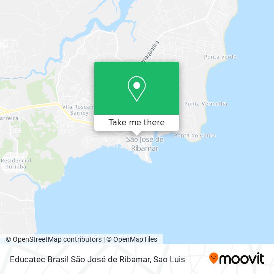 Educatec Brasil São José de Ribamar map