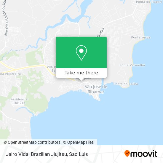 Jairo Vidal Brazilian Jiujitsu map