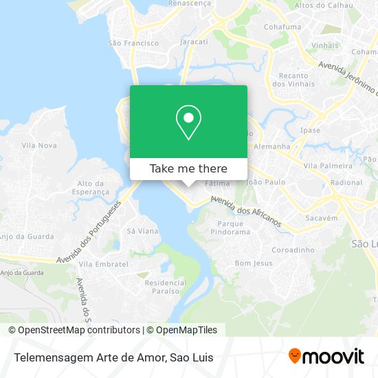 Telemensagem Arte de Amor map