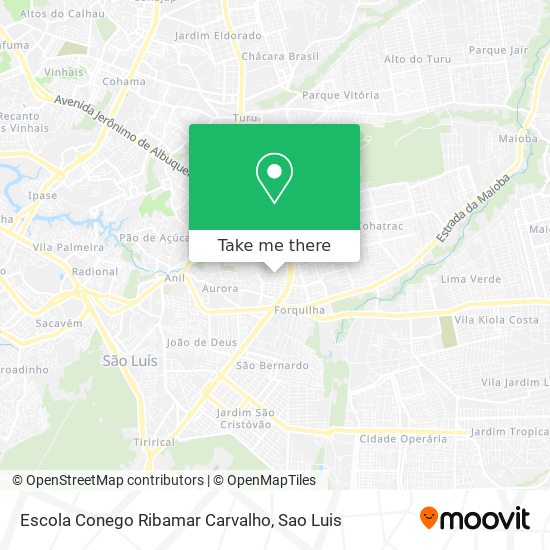 Escola Conego Ribamar Carvalho map