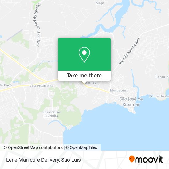 Lene Manicure Delivery map
