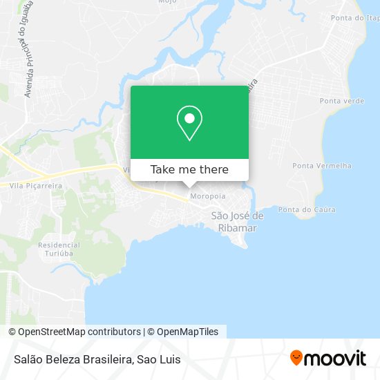 Salão Beleza Brasileira map