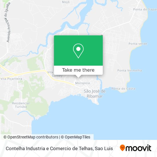 Contelha Industria e Comercio de Telhas map