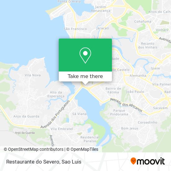 Restaurante do Severo map