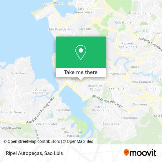 Ripel Autopeças map