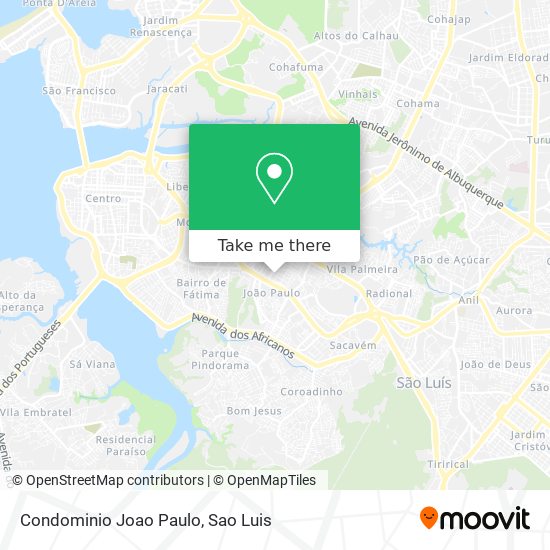 Mapa Condominio Joao Paulo