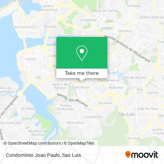 Condominio Joao Paulo map