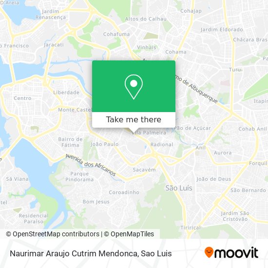 Naurimar Araujo Cutrim Mendonca map