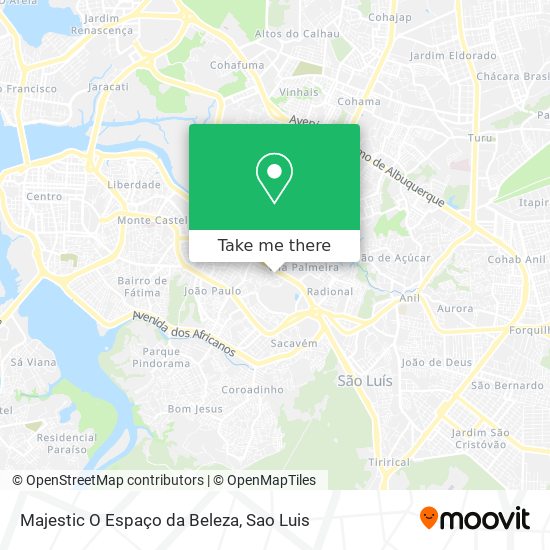 Majestic O Espaço da Beleza map