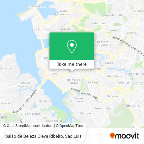 Salão de Beleza Cleya Ribeiro map