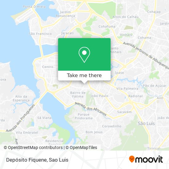 Depósito Fiquene map
