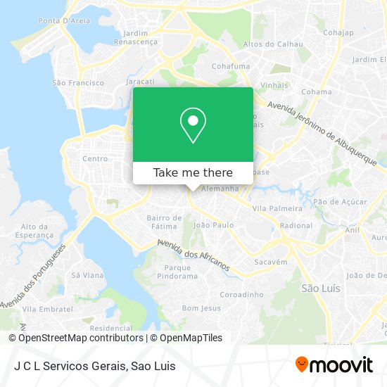 J C L Servicos Gerais map