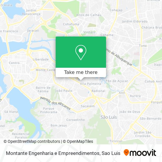 Montante Engenharia e Empreendimentos map