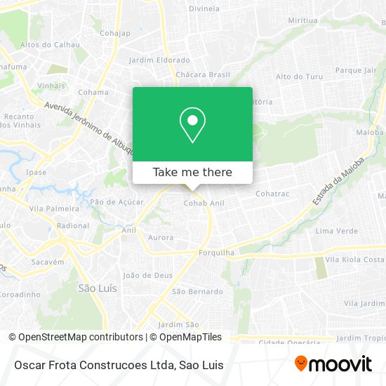Oscar Frota Construcoes Ltda map