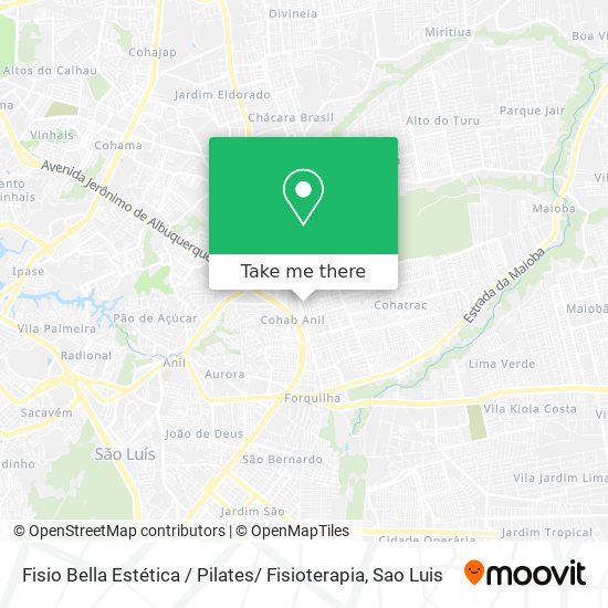 Fisio Bella Estética / Pilates/ Fisioterapia map