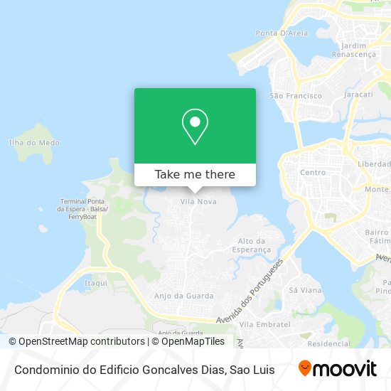 Condominio do Edificio Goncalves Dias map