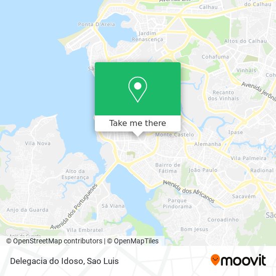 Delegacia do Idoso map