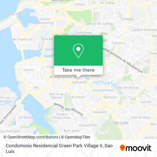 Condominio Residencial Green Park Village II map