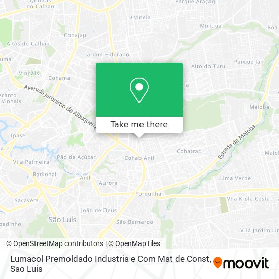 Mapa Lumacol Premoldado Industria e Com Mat de Const