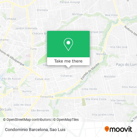Condominio Barcelona map