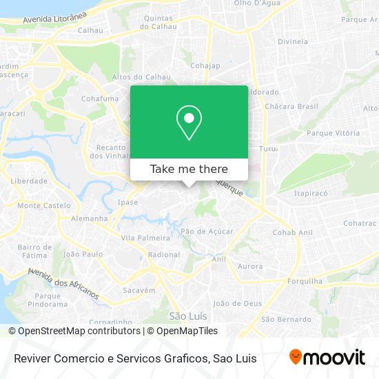 Reviver Comercio e Servicos Graficos map