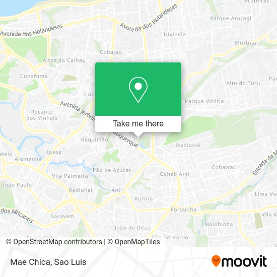 Mae Chica map