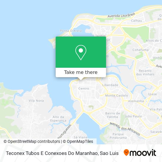 Teconex Tubos E Conexoes Do Maranhao map
