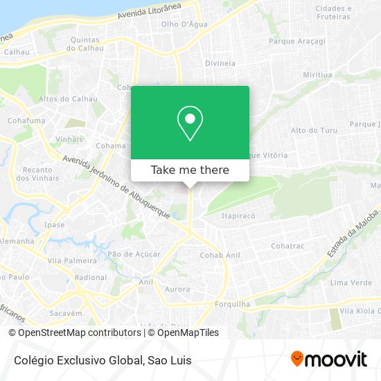 Colégio Exclusivo Global map