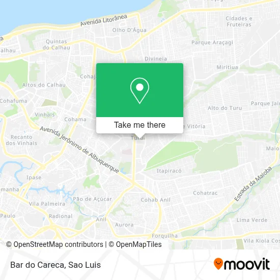 Bar do Careca map