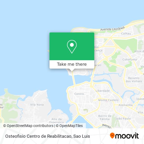 Osteofisio Centro de Reabilitacao map