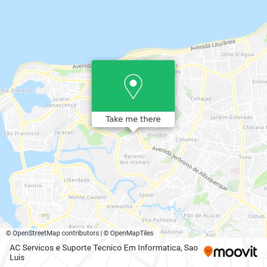 AC Servicos e Suporte Tecnico Em Informatica map