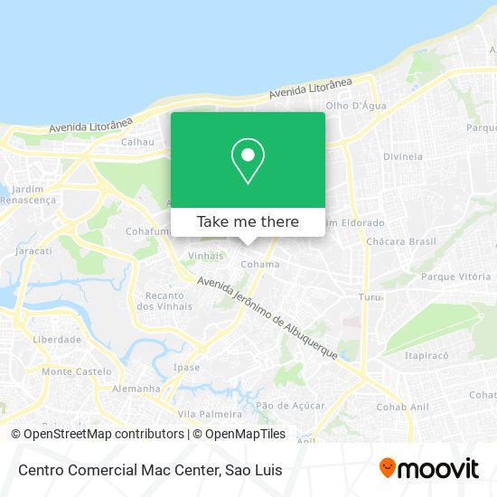 Centro Comercial Mac Center map