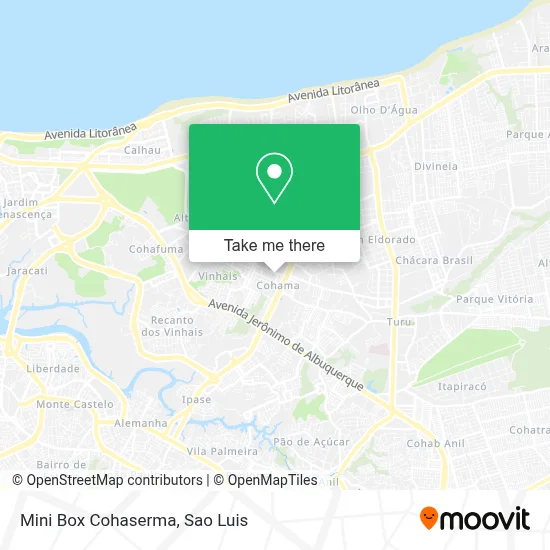 Mini Box Cohaserma map