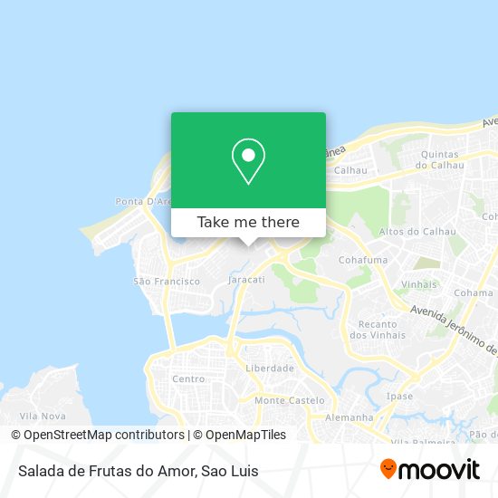 Salada de Frutas do Amor map