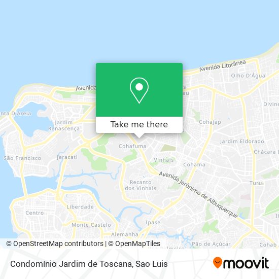 Condomínio Jardim de Toscana map