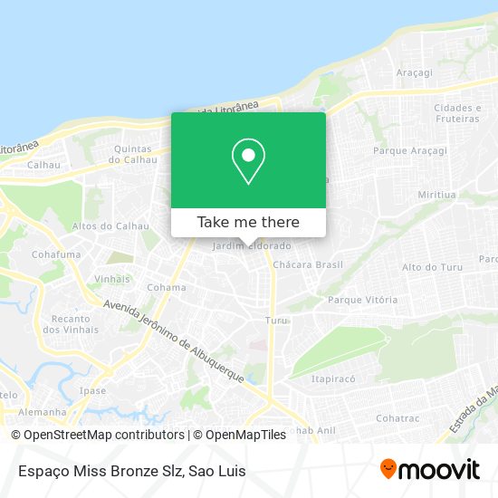 Espaço Miss Bronze Slz map