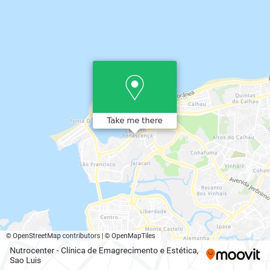 Nutrocenter - Clínica de Emagrecimento e Estética map