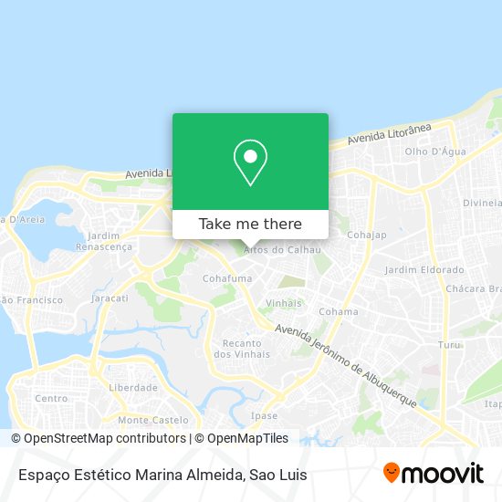 Espaço Estético Marina Almeida map