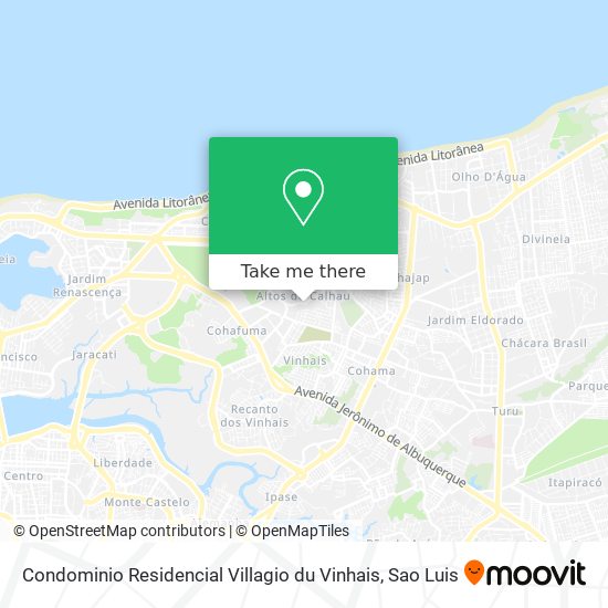 Condominio Residencial Villagio du Vinhais map