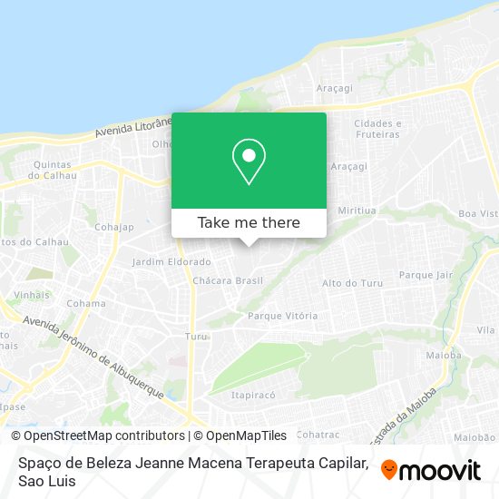 Spaço de Beleza Jeanne Macena Terapeuta Capilar map