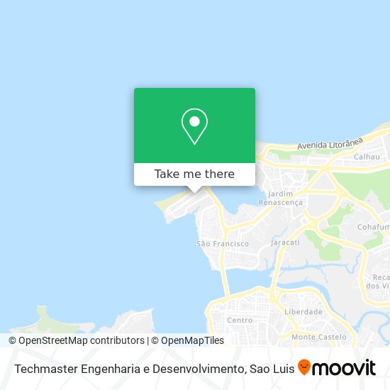Techmaster Engenharia e Desenvolvimento map