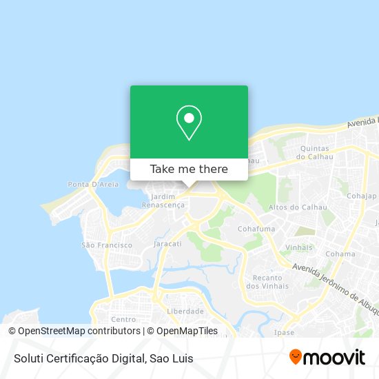 Soluti Certificação Digital map