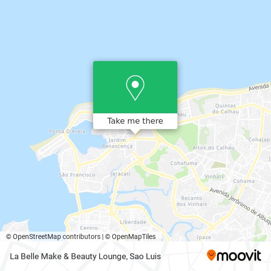 La Belle Make & Beauty Lounge map