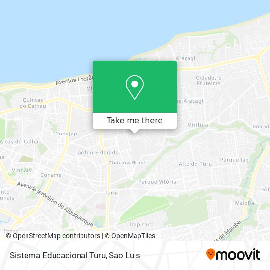 Sistema Educacional Turu map